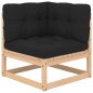 vidaXL 7-tlg. Garten-Lounge-Set mit Kissen Massivholz Kiefer vidaXL 7-tlg. Garten-Lounge-Set mit Kissen Massivholz Kiefer