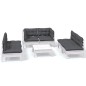 vidaXL 7-tlg. Garten-Lounge-Set mit Kissen Kiefer Massivholz vidaXL 7-tlg. Garten-Lounge-Set mit Kissen Kiefer Massivholz