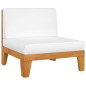 vidaXL 3-tlg. Garten-Lounge-Set mit Kissen Akazie Massivholz vidaXL 3-tlg. Garten-Lounge-Set mit Kissen Akazie Massivholz