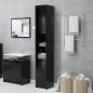 vidaXL 3-tlg. Badmöbel-Set Schwarz Holzwerkstoff vidaXL 3-tlg. Badmöbel-Set Schwarz Holzwerkstoff