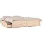 vidaXL Bett mit Schubladen 140x200 cm vidaXL Bett mit Schubladen 140x200 cm