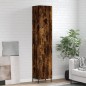 vidaXL Highboard Räuchereiche 34,5x34x180 cm Holzwerkstoff vidaXL Highboard Räuchereiche 34,5x34x180 cm Holzwerkstoff