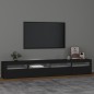 vidaXL TV-Schrank mit LED-Leuchten Schwarz 240x35x40 cm vidaXL TV-Schrank mit LED-Leuchten Schwarz 240x35x40 cm
