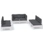 vidaXL 6-tlg. Garten-Lounge-Set mit Kissen Kiefer Massivholz vidaXL 6-tlg. Garten-Lounge-Set mit Kissen Kiefer Massivholz