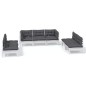 vidaXL 7-tlg. Garten-Lounge-Set mit Kissen Kiefer Massivholz vidaXL 7-tlg. Garten-Lounge-Set mit Kissen Kiefer Massivholz