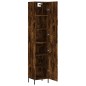 vidaXL Highboard Räuchereiche 34,5x34x180 cm Holzwerkstoff vidaXL Highboard Räuchereiche 34,5x34x180 cm Holzwerkstoff