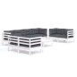 vidaXL 9-tlg. Garten-Lounge-Set mit Kissen Kiefer Massivholz vidaXL 9-tlg. Garten-Lounge-Set mit Kissen Kiefer Massivholz