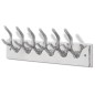 vidaXL Garderobenleisten 4 Stk. Silbern Aluminium vidaXL Garderobenleisten 4 Stk. Silbern Aluminium