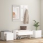 vidaXL Flurmöbel-Set Weiß Holzwerkstoff vidaXL Flurmöbel-Set Weiß Holzwerkstoff