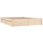 vidaXL Bett mit Schubladen 160x200 cm vidaXL Bett mit Schubladen 160x200 cm