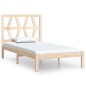 vidaXL Massivholzbett Kiefer 90x190 cm vidaXL Massivholzbett Kiefer 90x190 cm