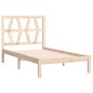 vidaXL Massivholzbett Kiefer 90x190 cm vidaXL Massivholzbett Kiefer 90x190 cm