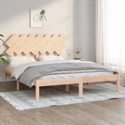 vidaXL Massivholzbett 140x190 cm