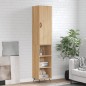 Highboard Sonoma-Eiche 34,5x34x180 cm Holzwerkstoff Highboard Sonoma-Eiche 34,5x34x180 cm Holzwerkstoff