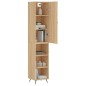 Highboard Sonoma-Eiche 34,5x34x180 cm Holzwerkstoff Highboard Sonoma-Eiche 34,5x34x180 cm Holzwerkstoff