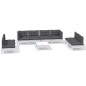 vidaXL 9-tlg. Garten-Lounge-Set mit Kissen Kiefer Massivholz vidaXL 9-tlg. Garten-Lounge-Set mit Kissen Kiefer Massivholz