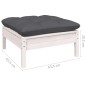 vidaXL 5-tlg. Garten-Lounge-Set mit Kissen Kiefer Massivholz vidaXL 5-tlg. Garten-Lounge-Set mit Kissen Kiefer Massivholz