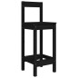 vidaXL 5-tlg. Bar-Set Schwarz Massivholz Kiefer vidaXL 5-tlg. Bar-Set Schwarz Massivholz Kiefer