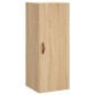 Highboard Sonoma-Eiche 34,5x34x180 cm Holzwerkstoff Highboard Sonoma-Eiche 34,5x34x180 cm Holzwerkstoff