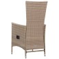 vidaXL 5-tlg. Garten-Essgruppe Beige vidaXL 5-tlg. Garten-Essgruppe Beige
