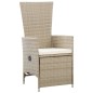 vidaXL 5-tlg. Garten-Essgruppe Beige vidaXL 5-tlg. Garten-Essgruppe Beige