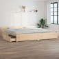vidaXL Bett mit Schubladen 180x200 cm vidaXL Bett mit Schubladen 180x200 cm