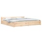 vidaXL Bett mit Schubladen 180x200 cm vidaXL Bett mit Schubladen 180x200 cm