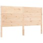 vidaXL Massivholzbett mit Kopfteil 160x200 cm vidaXL Massivholzbett mit Kopfteil 160x200 cm