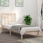 vidaXL Massivholzbett 75x190 cm vidaXL Massivholzbett 75x190 cm