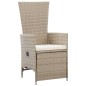vidaXL 5-tlg. Garten-Essgruppe Beige vidaXL 5-tlg. Garten-Essgruppe Beige