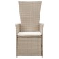 vidaXL 5-tlg. Garten-Essgruppe Beige vidaXL 5-tlg. Garten-Essgruppe Beige