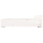 vidaXL Bett mit Schubladen Weiß 120x190 cm vidaXL Bett mit Schubladen Weiß 120x190 cm