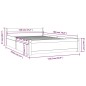 vidaXL Bett mit Schubladen Weiß 120x190 cm vidaXL Bett mit Schubladen Weiß 120x190 cm