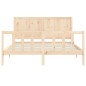 vidaXL Massivholzbett ohne Matratze 160x200 cm Kiefernholz vidaXL Massivholzbett ohne Matratze 160x200 cm Kiefernholz