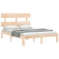 vidaXL Massivholzbett ohne Matratze 140x200 cm Kiefernholz vidaXL Massivholzbett ohne Matratze 140x200 cm Kiefernholz