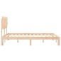 vidaXL Massivholzbett ohne Matratze 140x200 cm Kiefernholz vidaXL Massivholzbett ohne Matratze 140x200 cm Kiefernholz