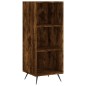 Highboard Räuchereiche 34,5x34x180 cm Holzwerkstoff Highboard Räuchereiche 34,5x34x180 cm Holzwerkstoff