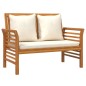 5-tlg. Garten-Lounge-Set mit Kissen Massivholz Akazie 5-tlg. Garten-Lounge-Set mit Kissen Massivholz Akazie