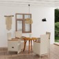 vidaXL 5-tlg. Garten-Essgruppe Beige vidaXL 5-tlg. Garten-Essgruppe Beige