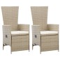 vidaXL 5-tlg. Garten-Essgruppe Beige vidaXL 5-tlg. Garten-Essgruppe Beige