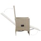 vidaXL 5-tlg. Garten-Essgruppe Beige vidaXL 5-tlg. Garten-Essgruppe Beige