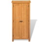 vidaXL Schrank 50x22x122 cm Massivholz Eiche vidaXL Schrank 50x22x122 cm Massivholz Eiche