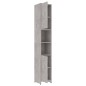 vidaXL 4-tlg. Badmöbel-Set Betongrau Holzwerkstoff vidaXL 4-tlg. Badmöbel-Set Betongrau Holzwerkstoff