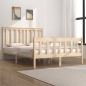 vidaXL Massivholzbett Kiefer 135x190 cm vidaXL Massivholzbett Kiefer 135x190 cm