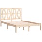 vidaXL Massivholzbett Kiefer 140x190 cm vidaXL Massivholzbett Kiefer 140x190 cm