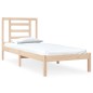 vidaXL Massivholzbett 75x190 cm vidaXL Massivholzbett 75x190 cm