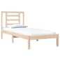 vidaXL Massivholzbett 75x190 cm vidaXL Massivholzbett 75x190 cm