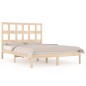 vidaXL Massivholzbett Kiefer 140x190 cm vidaXL Massivholzbett Kiefer 140x190 cm