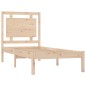 vidaXL Massivholzbett 75x190 cm vidaXL Massivholzbett 75x190 cm