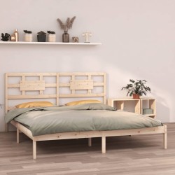 vidaXL Massivholzbett 160x200 cm